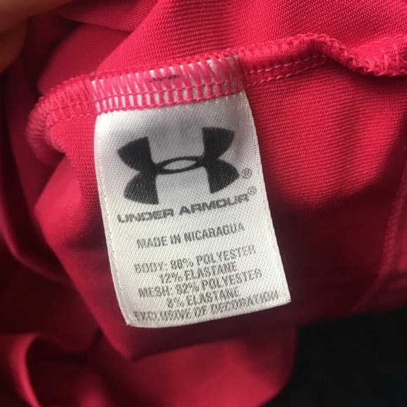 NWOT Under Armour Bright Pink Support Workout Tank - Picture 7 of 7